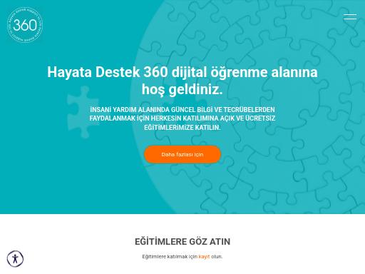 Swiss SEO check of 360.hayatadestek.org – score 75/100 · SEO Switzerland free SEO analyzer