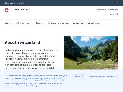 Swiss SEO check of aboutswitzerland.eda.admin.ch – score 89/100 · SEO Switzerland free SEO analyzer