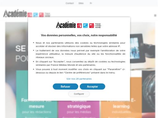 Screenshot of academie.francemm.com – Swiss SEO check by SEO Switzerland, score 81/100
