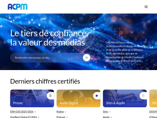 Swiss SEO check of acpm.fr – score 93/100 · SEO Switzerland free SEO analyzer