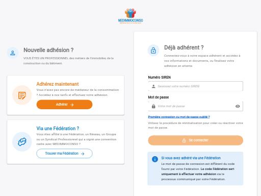 Swiss SEO check of adhesion.medimmoconso.fr – score 73/100 · SEO Switzerland free SEO analyzer
