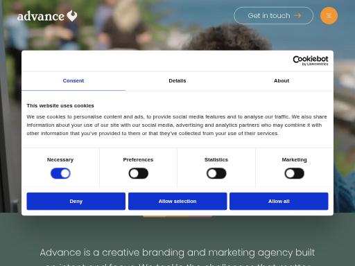 Swiss SEO check of advance.dk – score 88/100 · SEO Switzerland free SEO analyzer