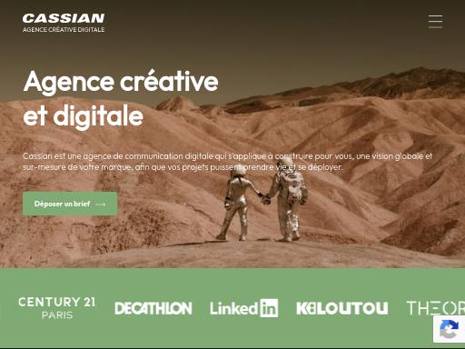Screenshot of agencecassian.com – Swiss SEO check by SEO Switzerland, score 93/100