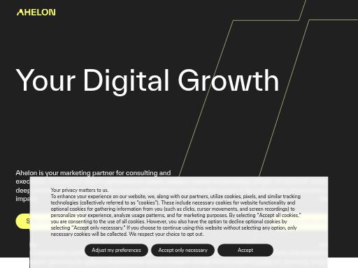 Swiss SEO check of ahelon.com – score 95/100 · SEO Switzerland free SEO analyzer