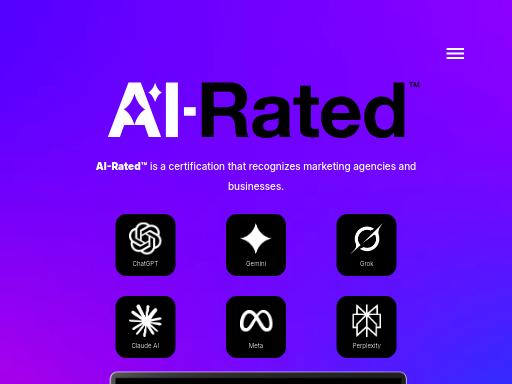 Swiss SEO check of ai-rated.com – score 75/100 · SEO Switzerland free SEO analyzer