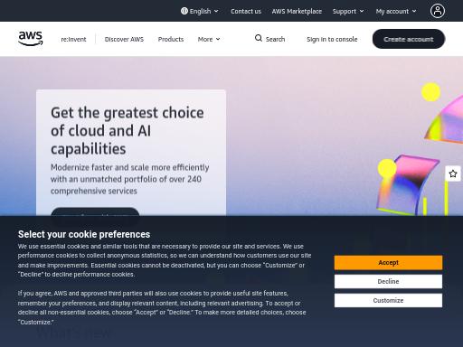 Swiss SEO check of aws.amazon.com – score 94/100 · SEO Switzerland free SEO analyzer