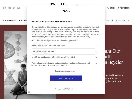 Swiss SEO check of bellevue.nzz.ch – score 94/100 · SEO Switzerland free SEO analyzer