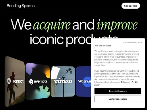 Swiss SEO check of bendingspoons.com – score 93/100 · SEO Switzerland free SEO analyzer