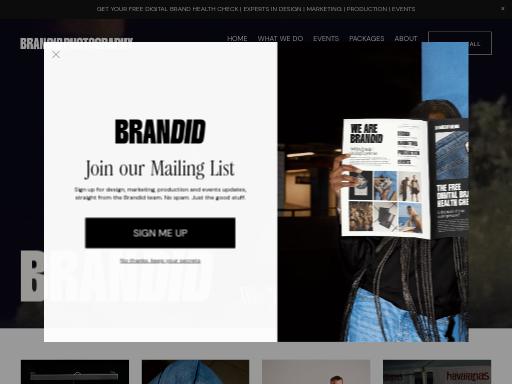 Screenshot of brandid.media – Swiss SEO check by SEO Switzerland, score 84/100