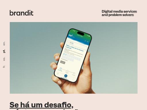 Screenshot of branditdigitalmedia.com – Swiss SEO check by SEO Switzerland, score 79/100