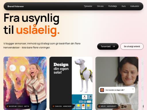 Swiss SEO check of brandvisioneer.no – score 95/100 · SEO Switzerland free SEO analyzer