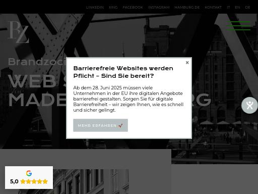 Swiss SEO check of brandzocial.com – score 86/100 · SEO Switzerland free SEO analyzer