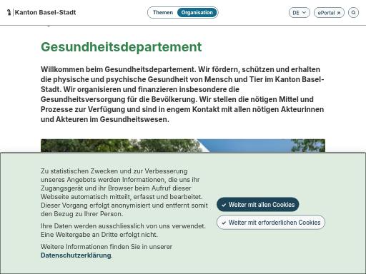Screenshot of bs.ch – Swiss SEO check by SEO Switzerland, score 89/100