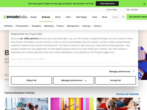 Screenshot of business.tutsplus.com – Swiss SEO check by SEO Switzerland, score 89/100