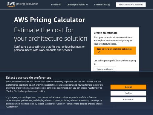 Swiss SEO check of calculator.aws – score 79/100 · SEO Switzerland free SEO analyzer