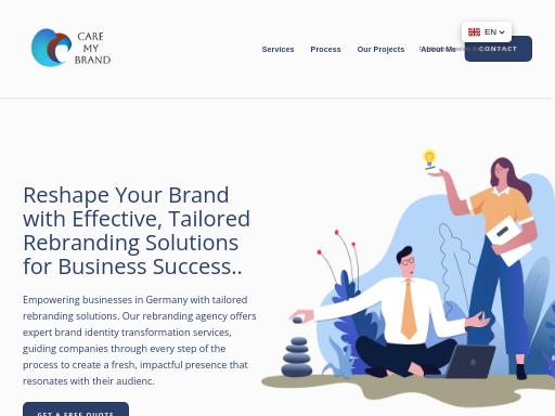Swiss SEO check of caremybrand.com – score 91/100 · SEO Switzerland free SEO analyzer