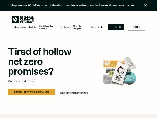 Screenshot of changeclimate.org – Swiss SEO check by SEO Switzerland, score 88/100