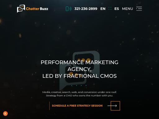 Screenshot of chatterbuzzmedia.com – Swiss SEO check by SEO Switzerland, score 91/100