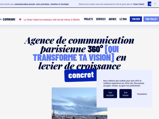 Swiss SEO check of comkani.fr – score 84/100 · SEO Switzerland free SEO analyzer