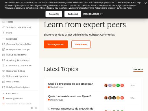 Swiss SEO check of community.hubspot.com – score 88/100 · SEO Switzerland free SEO analyzer
