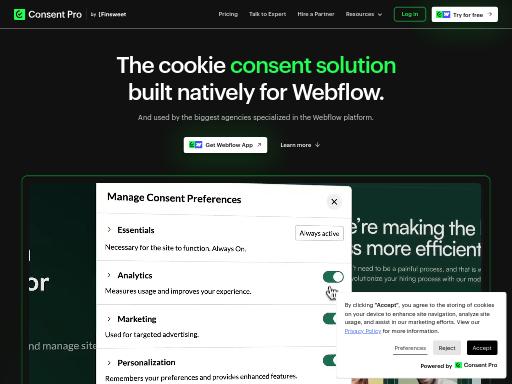 Swiss SEO check of consentpro.com – score 95/100 · SEO Switzerland free SEO analyzer