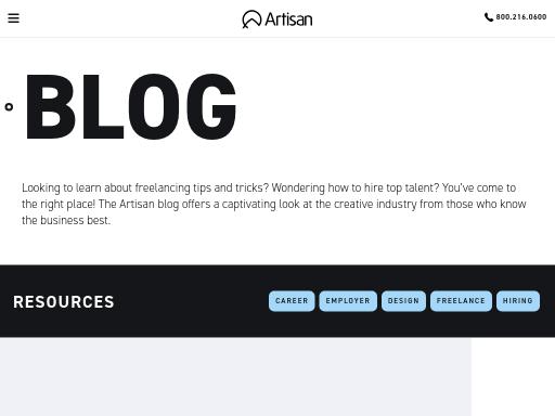 Screenshot of creative.artisantalent.com – Swiss SEO check by SEO Switzerland, score 92/100