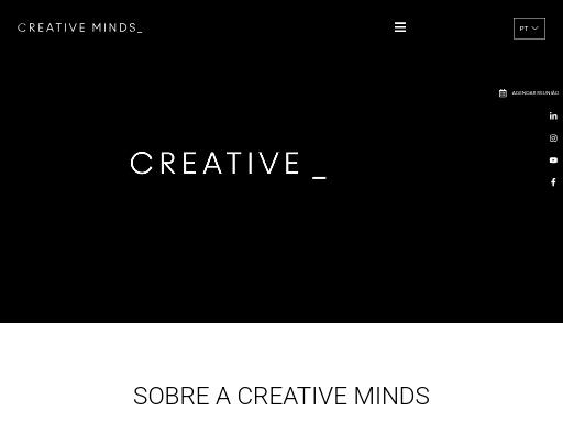 Swiss SEO check of creative-minds.pt – score 95/100 · SEO Switzerland free SEO analyzer