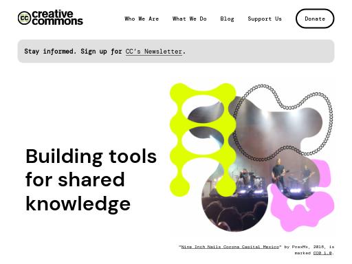 Screenshot of creativecommons.org – Swiss SEO check by SEO Switzerland, score 89/100