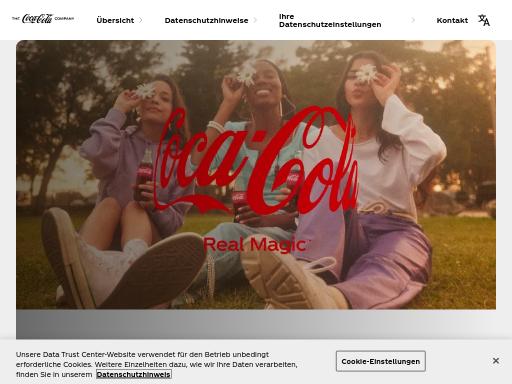 Swiss SEO check of datatrust.coca-cola.com – score 91/100 · SEO Switzerland free SEO analyzer