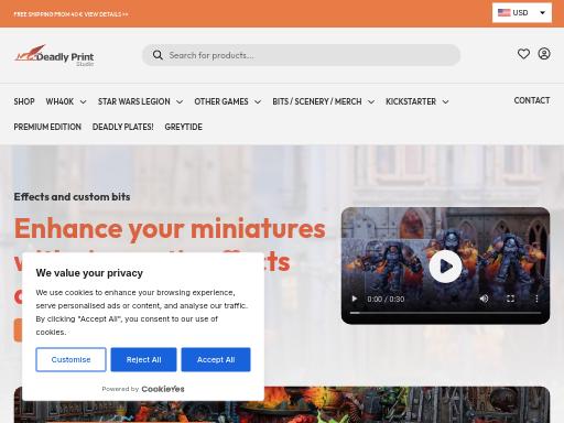 Swiss SEO check of deadlyprintstudio.com – score 90/100 · SEO Switzerland free SEO analyzer