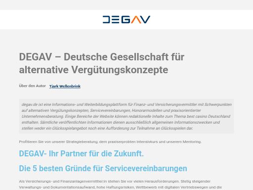 Swiss SEO check of degav.de – score 92/100 · SEO Switzerland free SEO analyzer