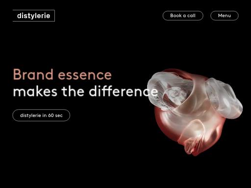 Screenshot of distylerie.com – Swiss SEO check by SEO Switzerland, score 92/100