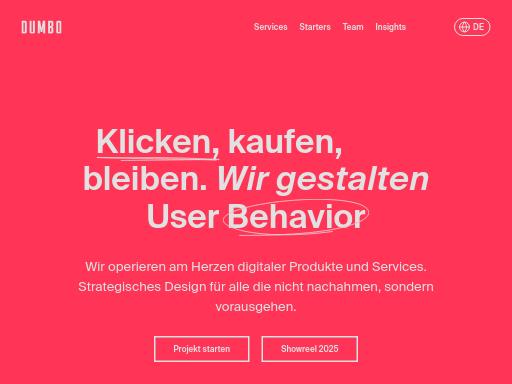 Swiss SEO check of dumbo.design – score 93/100 · SEO Switzerland free SEO analyzer