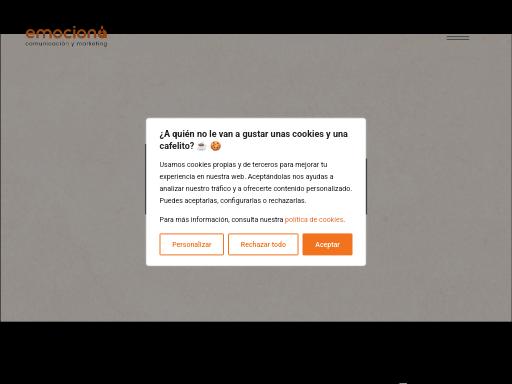 Screenshot of emocionacomunicacion.com – Swiss SEO check by SEO Switzerland, score 94/100