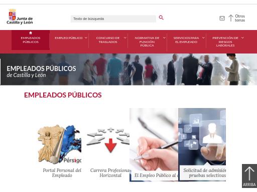 Screenshot of empleopublico.jcyl.es – Swiss SEO check by SEO Switzerland, score 81/100