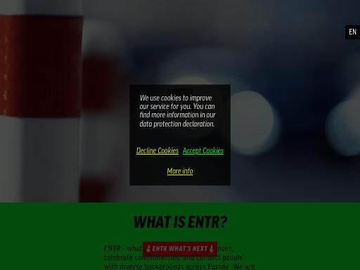 Swiss SEO check of entr.net – score 66/100 · SEO Switzerland free SEO analyzer