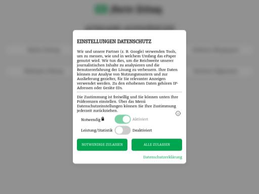 Screenshot of ezeitung.marler-zeitung.de – Swiss SEO check by SEO Switzerland, score 73/100