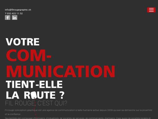 Swiss SEO check of filrougegraphic.ch – score 81/100 · SEO Switzerland free SEO analyzer