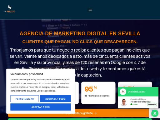 Swiss SEO check of gfpublicidad.es – score 95/100 · SEO Switzerland free SEO analyzer