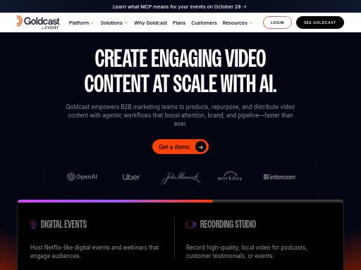 Swiss SEO check of goldcast.io – score 92/100 · SEO Switzerland free SEO analyzer