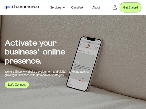 Swiss SEO check of goodcommerce.ca – score 92/100 · SEO Switzerland free SEO analyzer