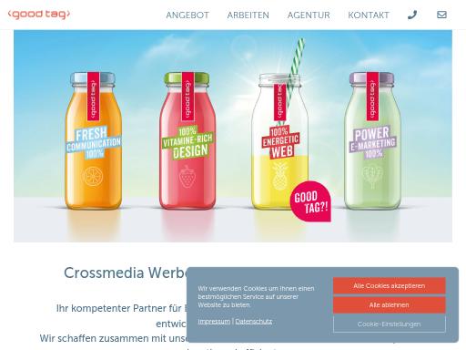 Swiss SEO check of goodtag.ch – score 90/100 · SEO Switzerland free SEO analyzer