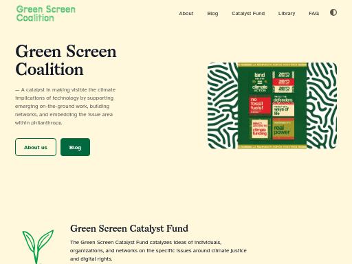 Swiss SEO check of greenscreen.network – score 73/100 · SEO Switzerland free SEO analyzer