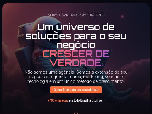Screenshot of grupoflowon.com.br – Swiss SEO check by SEO Switzerland, score 83/100