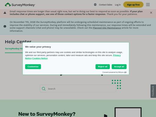 Swiss SEO check of help.surveymonkey.com – score 95/100 · SEO Switzerland free SEO analyzer