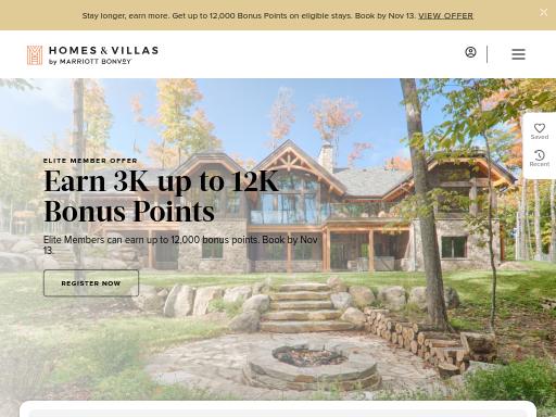 Swiss SEO check of homes-and-villas.marriott.com – score 88/100 · SEO Switzerland free SEO analyzer