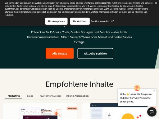 Swiss SEO check of hubspot.de – score 91/100 · SEO Switzerland free SEO analyzer