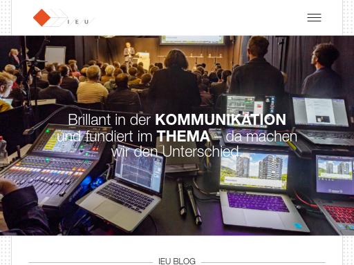 Screenshot of ieu.ch – Swiss SEO check by SEO Switzerland, score 86/100