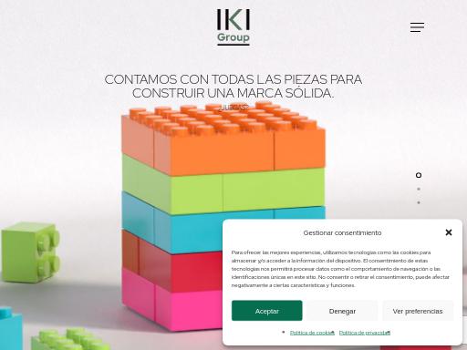 Screenshot of ikimedia.es – Swiss SEO check by SEO Switzerland, score 58/100