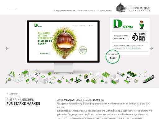 Swiss SEO check of inmediasrees.de – score 82/100 · SEO Switzerland free SEO analyzer
